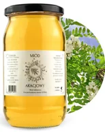 Miód - Miód Akacjowy 1050g Naturalny Polski - miniaturka - grafika 1