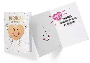 KUKARTKA KUKARTKA Karnet B6 PP-2209 Wracaj do zdrowia 444379 - Kartki okolicznościowe i zaproszenia - miniaturka - grafika 1