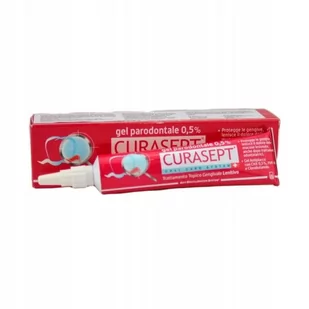 Curasept żel periodontologiczny łagodzący z chlorheksydyną 0,5% + chlorobutanol + PVP-VA 30 ml - Pasty do zębów - miniaturka - grafika 1