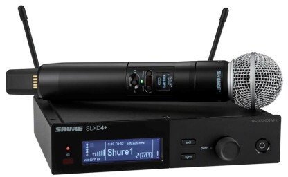 Mikrofon Shure Shure SLXD24+E/58 - Mikrofon bezprzewodowy z kapsułą SM58