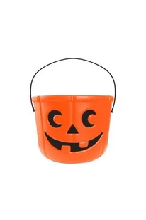 Wiaderko Uśmiechnięta Dynia, rozm. 18x14 cm - Przybory szkolne - miniaturka - grafika 1