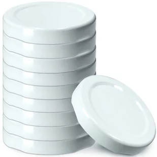 Metalowe wieczka do słoików i butelek Kalbo 10 szt. 53mm białe - Pojemniki kuchenne Metalowe wieczka do słoików i butelek Kalbo 10 szt. 53mm białe - Pojemniki kuchenne - miniaturka - grafika 1