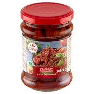 Warzywa w marynacie - Carrefour Extra Pomidory suszone w paskach w oleju z przyprawami 230 g - miniaturka - grafika 1