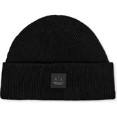 Czapki męskie - Armani Exchange Czapka | z dodatkiem wełny - miniaturka - grafika 1