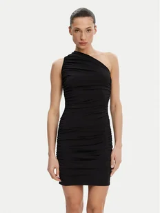 MICHAEL Michael Kors Sukienka koktajlowa MS582W8H6J Czarny Slim Fit - Sukienki - miniaturka - grafika 1