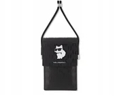 Torebki damskie - Torebka Karl Lagerfeld Choupette, listonoszka na telefon,czarne etui wsuwka - miniaturka - grafika 1