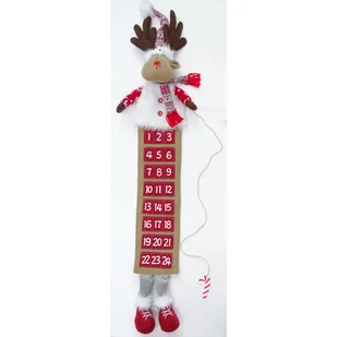 Kalendarz Renifer 114,3 cm - Ozdoby bożonarodzeniowe - miniaturka - grafika 1