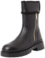Botki damskie - Love Moschino Ja24245g0lic600a, Botki Damskie, Czarny, 38.5 EU - miniaturka - grafika 1