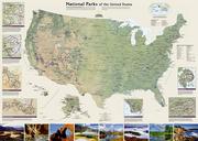 Mapy i plansze edukacyjne - National Geographic, mapa ścienna Parki Narodowe Stanów Zjednoczonych, 1:5 200 000 - miniaturka - grafika 1
