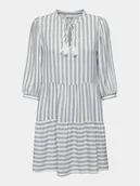 Sukienki - ONLY Sukienka letnia Kaya 15220521 Niebieski Regular Fit - miniaturka - grafika 1