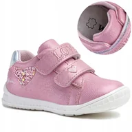 Kurtki damskie - Wojtyłko buty sportowe skóra ekologiczna różowy rozmiar 23 - miniaturka - grafika 1