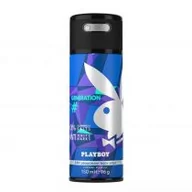 Dezodoranty i antyperspiranty męskie - Playboy Generation dezodorant 150ml spray - miniaturka - grafika 1