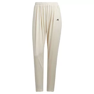 Spodnie damskie - adidas Damskie spodnie do jogi, Wonder White, rozmiar 2XS - grafika 1