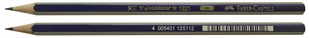 . Ołówki zwykłe Faber Castel Goldfaber 1221 H niebiesko-złoty (FC112511) - Przybory szkolne - miniaturka - grafika 1