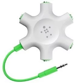 Belkin Rockstar rozgałęziacz mini jack (5 gniazd) F8Z274bt - Rozgałęźniki - miniaturka - grafika 4