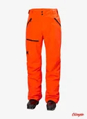 Spodnie narciarskie - Spodnie narciarskie Helly Hansen Sogn Cargo Pant neon orange - miniaturka - grafika 1