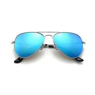 Okulary przeciwsłoneczne - Spolaryzowane dzieci Nastolatki Juniors Aviator Spolaryzowane okulary przeciwsłoneczne Rama ze stali nierdzewnej Zawias sprężynowy Ochrona przed pr... - miniaturka - grafika 1