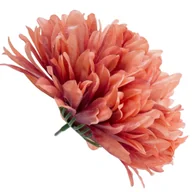 Zabawki kreatywne - [68c0881] Główka kwiatowa chryzantema 12 płatków 18cm miedziana - miniaturka - grafika 1