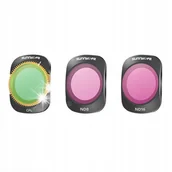 Kamery cyfrowe - akcesoria - Sunnylife Zestaw Filtrów Fotograficznych CPL ND8 ND16 Do DJI Osmo Pocket 3 - miniaturka - grafika 1