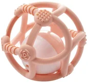 Gryzaki dla dzieci - Sale! Kidsme silicone teether ball pink 9672LA - miniaturka - grafika 1