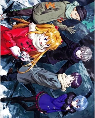 Plakat Anime Neon Genesis Evangelion nge_046 A2 Custom