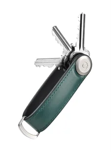 Skórzane etui organizer na klucze Orbitkey Hybrid Leather - pine green - Etui na klucze - miniaturka - grafika 1