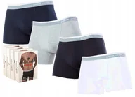 Majtki męskie - BOKSERKI BAWEŁNIANE PIERRE CARDIN - 4 -pak r. XXL - miniaturka - grafika 1