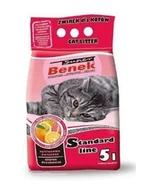 Żwirek dla kotów - Super Benek Cytrusowa Świeżość 5L - żwirek dla kotów o zapachu cytryny 5 l - miniaturka - grafika 1