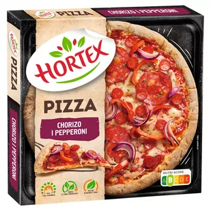 Hortex - Pizza Chorizo i pepperoni - Dania mrożone - miniaturka - grafika 1