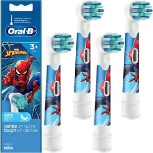 Końcówka szczoteczki ORAL-B EB10S-2 Spider-Man (4 szt.) - Końcówki do szczoteczek elektrycznych - miniaturka - grafika 1
