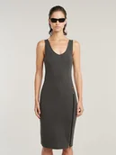 Sukienki - G-Star Sukienka w kolorze antracytowym - miniaturka - grafika 1