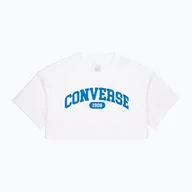 Koszulki i topy damskie - Top damski Converse Sporty Cropped 10027253-A03 white - miniaturka - grafika 1