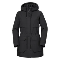 Kurtki damskie - Damska Kurtka przejściowa HELLY HANSEN W BOYNE INS PARKA 2.0 53836_990 – Czarny - miniaturka - grafika 1