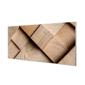 Tablice i flipcharty - Panel kuchenny + klej Drewno słoje sęki 120x60 cm - miniaturka - grafika 1