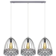 Lampy sufitowe - Lampa wisząca KLATKA 6802/3 ZWIS - 02 Elem - miniaturka - grafika 1