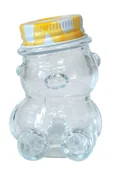 Akcesoria do hodowli zwierząt - Słoik słoiczek miś 30ml na miód z nakrętkami 8szt - miniaturka - grafika 1