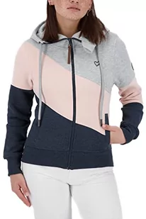 ALIFE and Kickin Steffiak A bluza damska z kapturem, bluza dresowa, granatowy melanż, S - Bluzy damskie - miniaturka - grafika 1