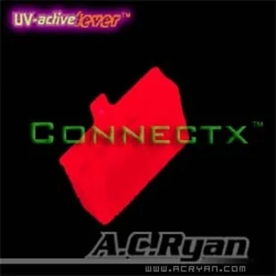 AC Ryan Connectx™ AUX 6pin Female - UVRed 100x Czerwony ACR-CB8041 - Adaptery i przejściówki - miniaturka - grafika 1