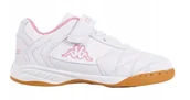 Buty dla dziewczynek - Kappa, Buty dziecięce sportowe DAMBA K, 260765K-1021, Biało-różowe, Rozmiar 31 - miniaturka - grafika 1