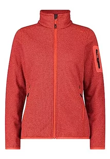 CMP damska kurtka Knit-Tech Red Fluo-mak-Antracyt, 44 - Kurtki damskie - miniaturka - grafika 1