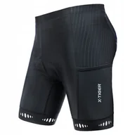 Spodenki rowerowe - Spodenki Rowerowe Męskie X-Tiger Przewiewne Wygoda Komfortowe Wkładka 5XL - miniaturka - grafika 1