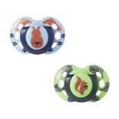 Pozostałe kosmetyki - Tommee tippee 14 smoczek 0-6m fun style x2 - miniaturka - grafika 1