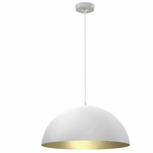 Milagro Lampa wisząca BETA WHITE/GOLD 1xE27 45cm MLP7974 - Lampy sufitowe - miniaturka - grafika 1