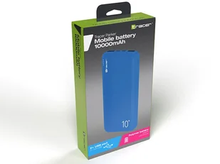 Power bank TRACER PARKER BL 10000 mAh 2A - Powerbanki - miniaturka - grafika 1