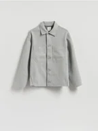 Kurtki męskie - Reserved - Kurtka koszulowa - jasnoszary - miniaturka - grafika 1