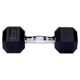 Suprfit Hex Rubber Hantle (pojedyncze) 5 kg - Hantle i ciężarki - miniaturka - grafika 1