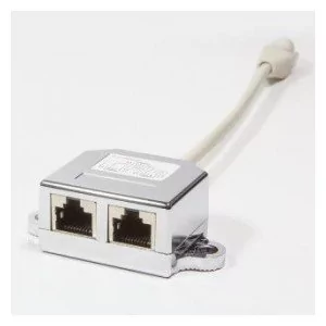 LogiLink Adapter typ T NP0044 RJ45 -> 2x RJ45, 2 x 10/100BaseT NP0044 - Wtyczki i adaptery - miniaturka - grafika 1