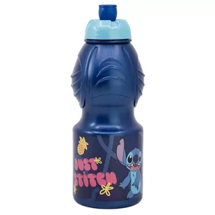 Bidon z ustnikiem LILO i STITCH  400 ml Dziecięcy - Zestawy naczyń dla dzieci - miniaturka - grafika 1