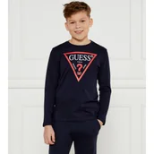 Koszulki dla chłopców - Guess Longsleeve | Regular Fit - miniaturka - grafika 1