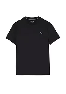 Koszulki męskie - Lacoste Sport Koszulka męska Slim Fit, czarny, XS - grafika 1